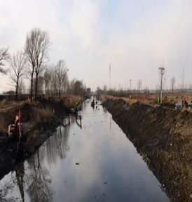 黃陂區(qū)中小河流治理重點(diǎn)縣綜合整治和水系連通試點(diǎn)三里項(xiàng)目區(qū)（二標(biāo)）